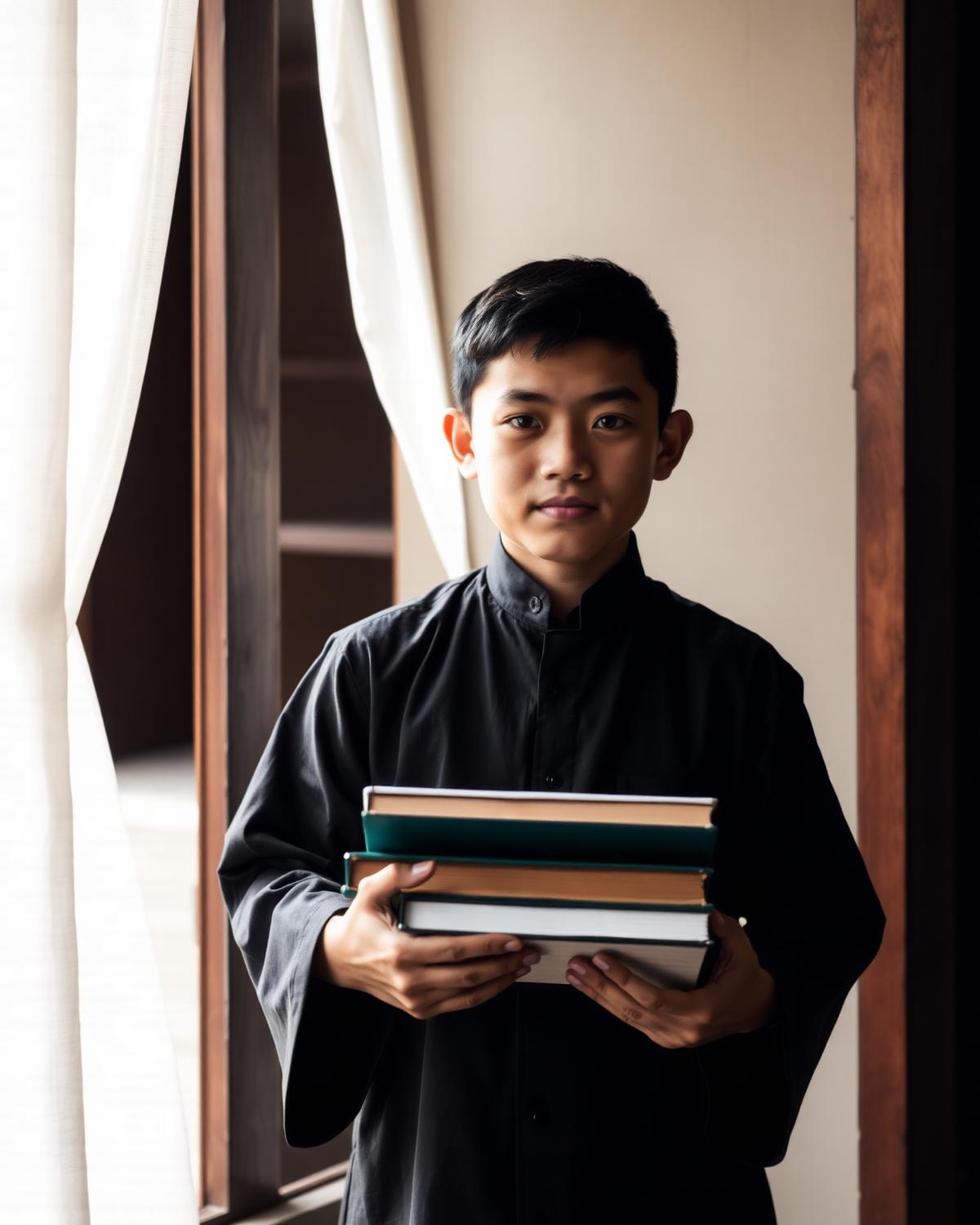 Scholar portrait